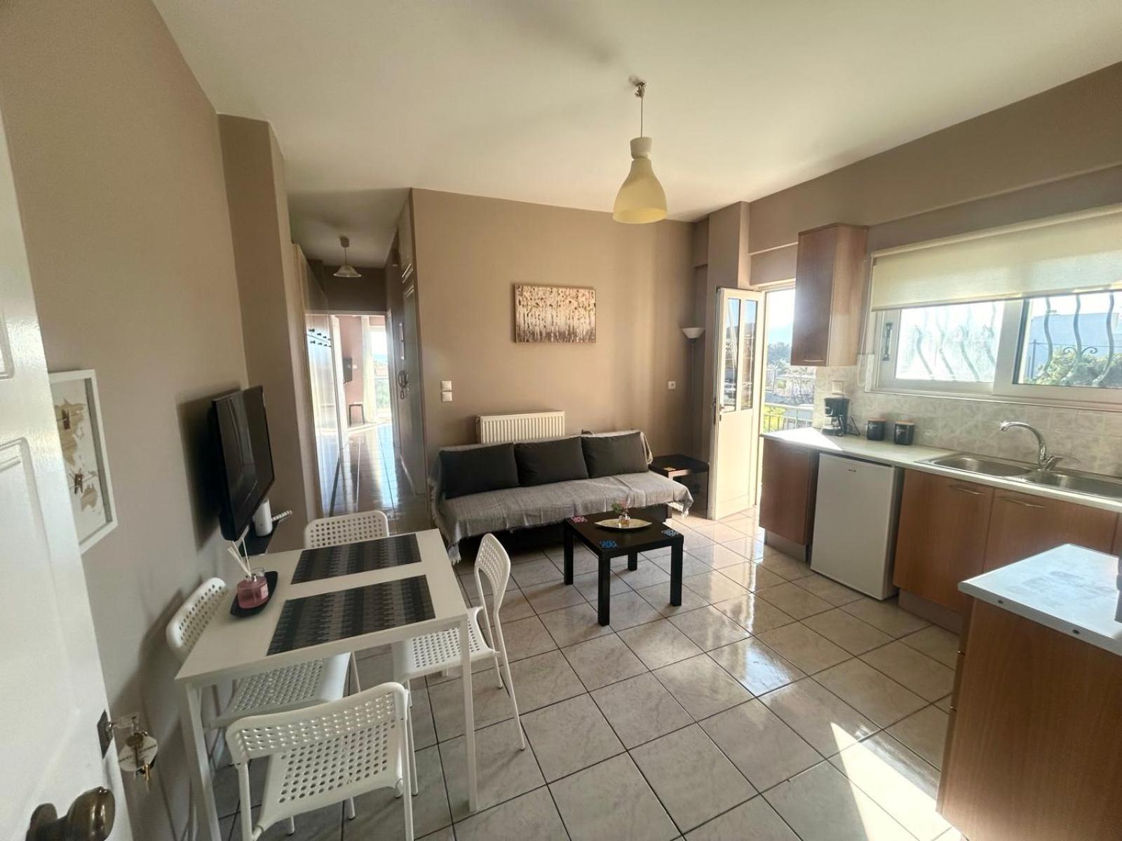 Aktis Apartment Near Airport Artemida  Bagian luar foto